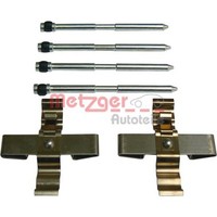 Metzger 109-1809 ZubehöRsatz Scheibenbremsbelag FüR Vw Touareg 7LA 7L6 7L7