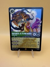 Disney Lorcana Rapunzel  Flynn Rider Unlikely Pair Shift 3 Emerald 100/207 EN