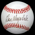 Don Drysdale Signed Autographed ONL White Ball Baseball Dodgers JSA