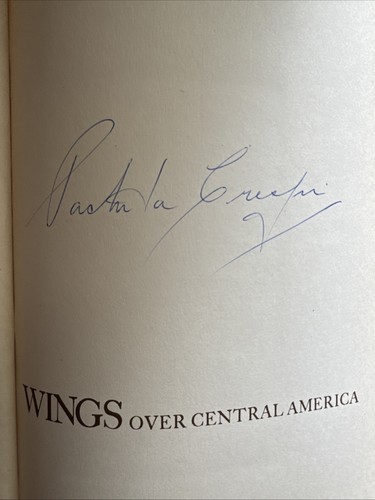 Wings Over Central America 1947 First Pachita Crespi Signed And Illustrated - Picture 4 of 23