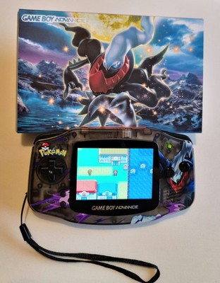 Nintendo Game Boy Advance Darkrai Pokemon Backlit M2 IPS Display USB-C Boxed GBA
