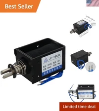 DC 12V 80N 10A Push Pull Type Solenoid Electromagnet Open Frame Solenoid Elec...