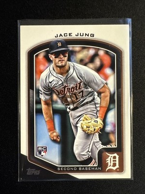 2025 Topps Flagship Series 2 Jace Jung #23 (RC)~ Detroit Tigers BUY 3 GET 1 FREE