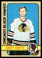 1972-73 Topps HOCKEY Gary Smith #114 Chicago Blackhawks HIGH GRADE BEAUTY!