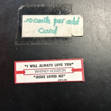 1 JUKEBOX TITLE STRIP Paul Mccartney Hope Of Deliverance/Long Leather Coat 45