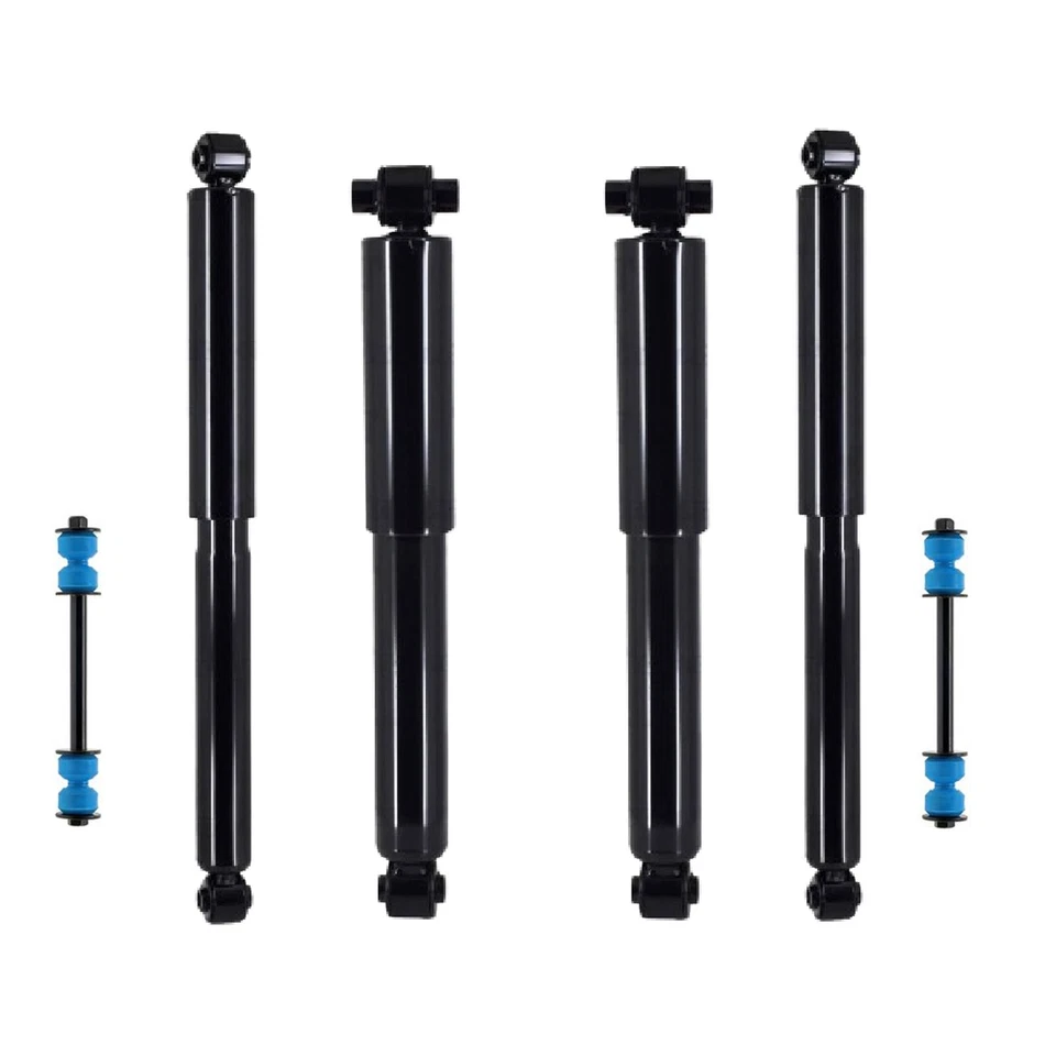 Amortecedor dianteiro e traseiro completo com barra oscilante compatível com 90-05 Chevrolet Astro GMC Safari - Imagem 3 de 4