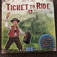 Ticket to Ride: Switzerland 2007 Edition Expansion Only Complete