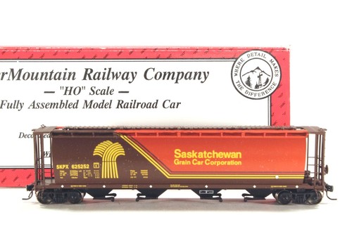Coche de grano cilíndrico HO Intermountain Saskatchewan Grain Car Corp #625252 Xnlt | Zustand: Used