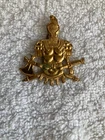 WW1/WW2  Belgian Army Engineers Regiment Cap Badge