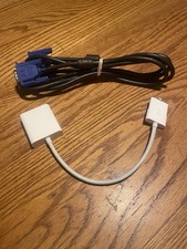 Apple Lightning to 30-Pin Adapter, 30-Pin Adapter to VGA Adapter and VGA to VGA