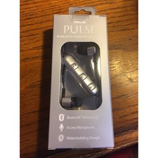iWorld Pulse Wireless Bluetooth Stereo Earbuds with In-line Microphone Silver