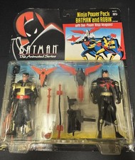 1994 Kenner Batman the Animated Series Ninja Power Pack Batman and Robin