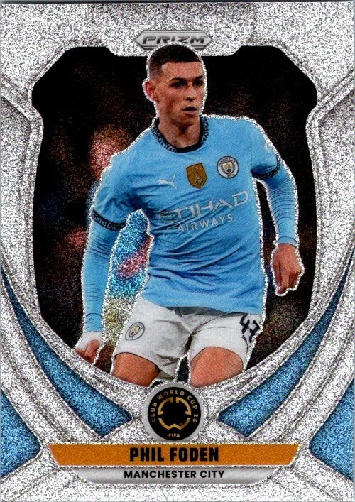 2025 Panini Prizm FIFA Club World Cup #142 Phil Foden Silver