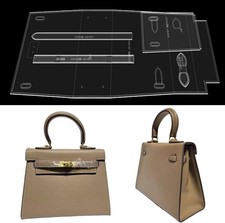 Handbag Shoulder Bag Acrylic Template,Leather Pattern Acrylic Leather Pattern...