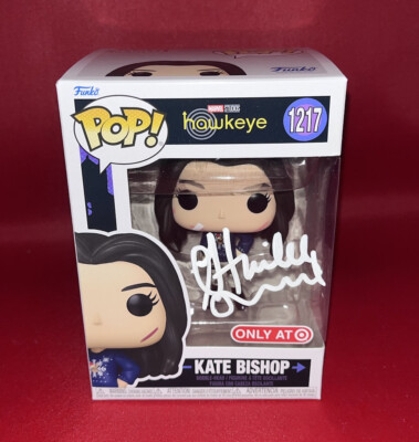 【Marvel】Funko Pop Hailee Steinfeld 直筆サイン HAILEE STEINFELD SIGNED HAWKEYE KATE BISHOP FUNKO POP BAS BECKETT