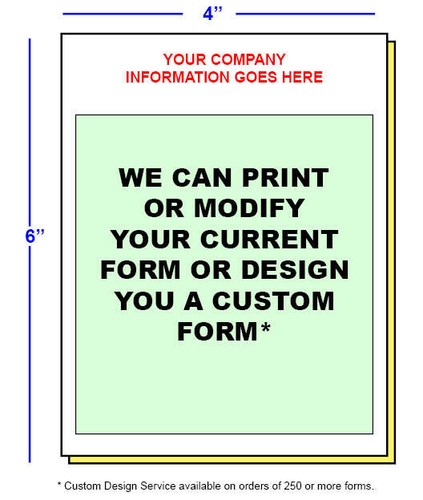 HAULING INVOICE Custom Printed 2 or 3 Part Carbonless Paper - Picture 3 of 7