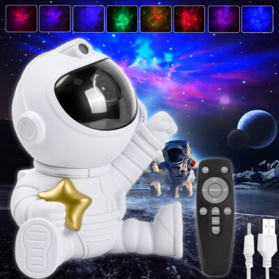 LED Astronaut Sternenhimmel Projektor Lampen Starry Galaxy Nebula Nachtlicht DE
