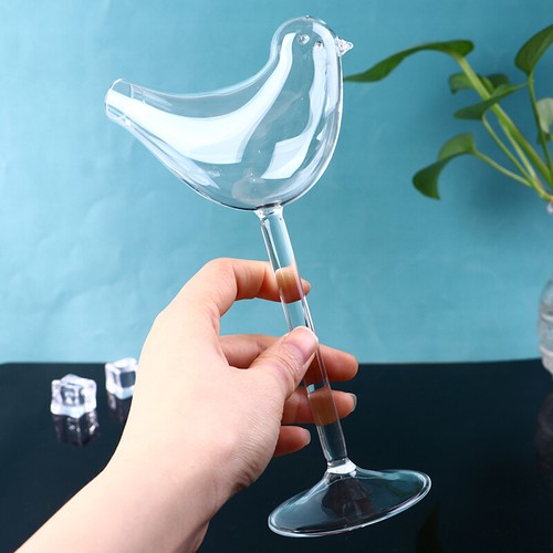 Transparent Bird-shaped Cocktail GlassesHigh Shed Wine Glass Drinking Cup F~ *& - Picture 12 of 12