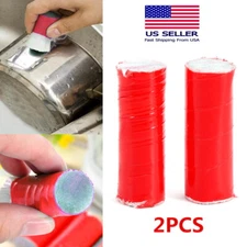 2pcs - Stainless Steel Rod Magic Stick Rust Remover Cleaning Wash Brush Wipe Pot
