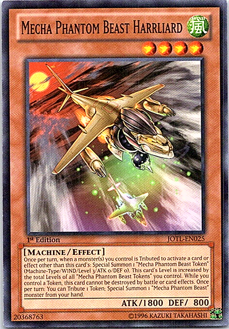 yugioh mecha phantom beast cards MAGO-EN067 - Mecha Phantom Beast Dracossack - Gold Letter Rare