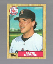 1987 Topps Baseball #121 Kevin Romine Boston Red Soxs  - Vintage