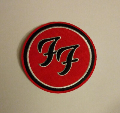Foo Fighters Band Logo Embroidered Iron/Sew On Patch - FREE SHIPPING!