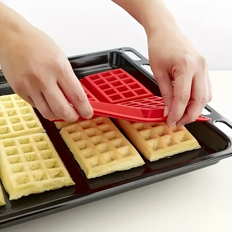 Waffelform Silikon Waffel Form Bäckerwaffeln Belgische Waffelbackform Backhilfe - Bild 2 von 2