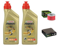KIT/TAGLIANDO HONDA CBN 250 1978 1982 CASTROL POWER 1 15W50 FILTRO OLIO ARIA