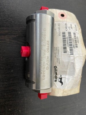 Gilmore Shuttle Valve 22760 Rev G Size 1/4''