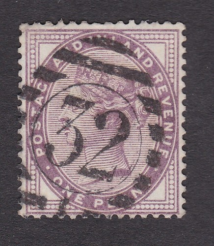 GB stamps 1841/1950 London Suburbs NUMERAL CANCELS 1-53B sold singly - 80 items - Picture 42 of 84