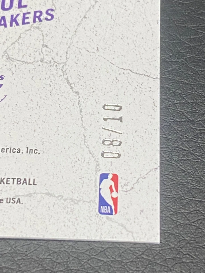 Autógrafo dourado 2022-23 Pau Gasol /10 Impact Impressions Donruss Elite #II-PAU - Imagem 2 de 4