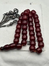 Antique Ottoman genuine Faturan/Bakelite prayer beads-Rare
