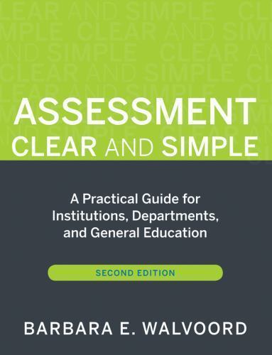 Assessment Clear and Simple – A Practical Guide for Institutions Departments - Image 2