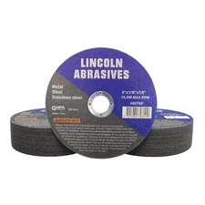 50PK 6" x 1/16" x 7/8" Cut-off Wheels, Stainless Steel Metal Cutting Discs