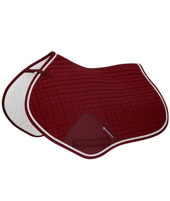 Coussin De Selle De Saut Lemieux – Grand Modèle – Coton Bordeaux – Occasion