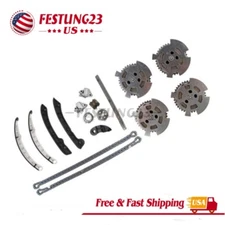 Timing Chain Kit W/Camshaft Phaser Fit for 2014-2022 Land Rover Range Rover 5.0