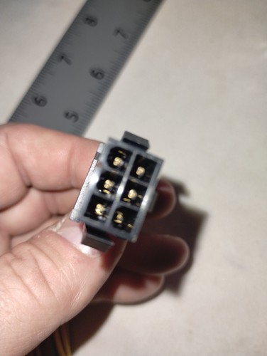 CPU 8 Pin to Dual PCIe 2X 8 Pin (6+2) Splitter Power Cable for Graphics Card BTC - Picture 2 of 3