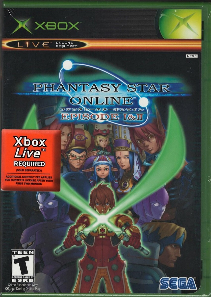 Phantasy Star Online: Episode I & II (Microsoft Xbox, 2003) for