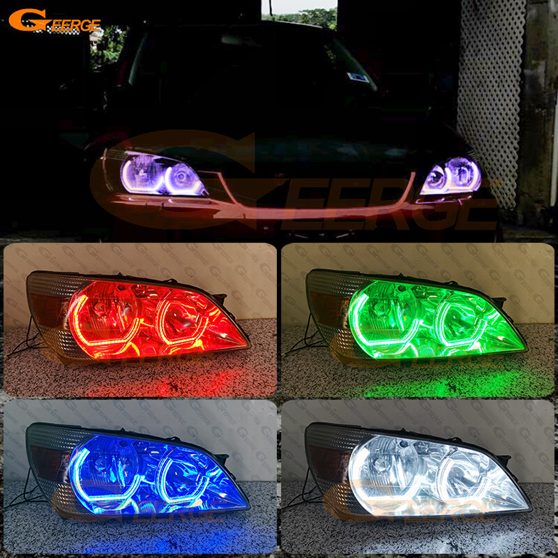 AYＭ✨ Amazon.com: Demon Eye Devil AngelEyes RGB Halo Rings for Car