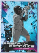 Luis Robert, Chicago White Sox — 2019 Bowman Platinum Prismatic Prodigies