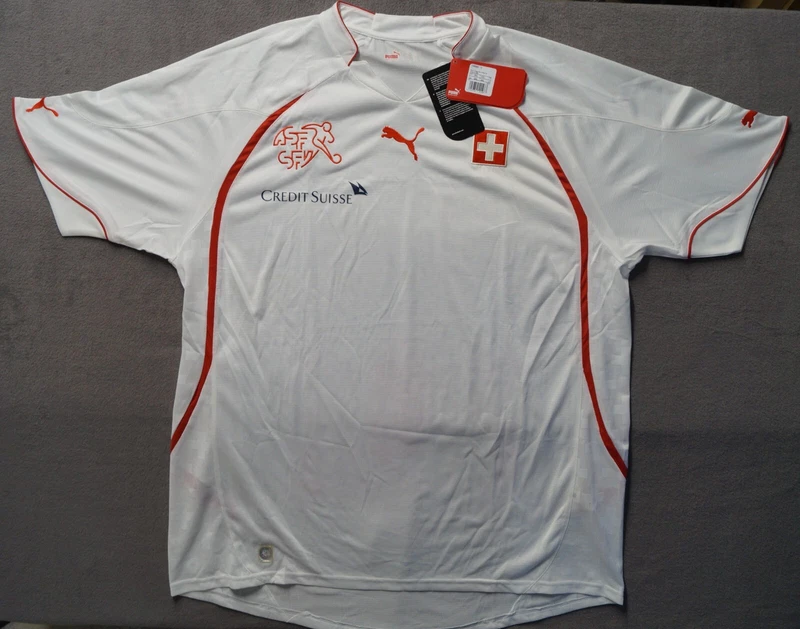 Puma Trikot Schweiz Suisse 2010 Away Kurzarm XXL NEU mit Etikett