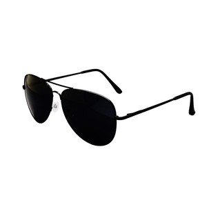black pilot sunglasses