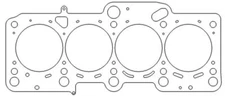 Cometic Gasket Automotive C4541-051 Cylinder Head Gasket