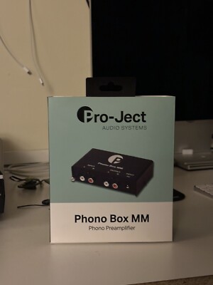 Pro-Ject Phono Box MM Phonograph Preamplifier - Black