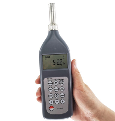 Digital Noise Spectrum Analyzer Sound Level Meter with 25dB~130dB(A) 10~20,000Hz