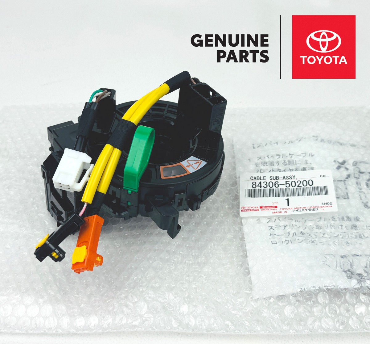 84306-50200 Lexus LS460 LS600h LX570 OEM Genuine Clock Spring