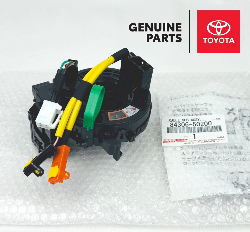 84306-50200 Lexus LS460 LS600h LX570 OEM Genuino Reloj Resorte Cable Espiral OEM Foto 2 de 4