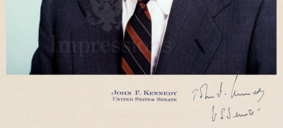 John F Kennedy Senate Autographed Colorized 8x10 Photo REPRINT | eBay