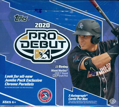 2020 Topps Pro Debut Baseball Jumbo Factory Sealed Hobby Box