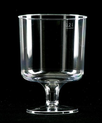 Aatriet Transparente Kunststoffbecher 680 Ml – 100 Stück, Für Partys & Hochzeiten